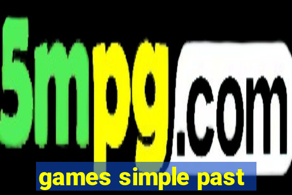 games simple past